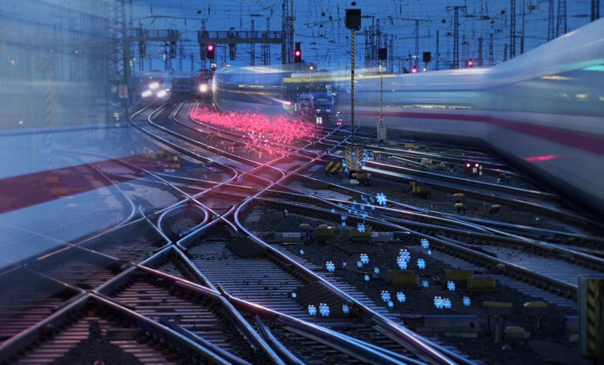 High-speed network for digital rail traffic